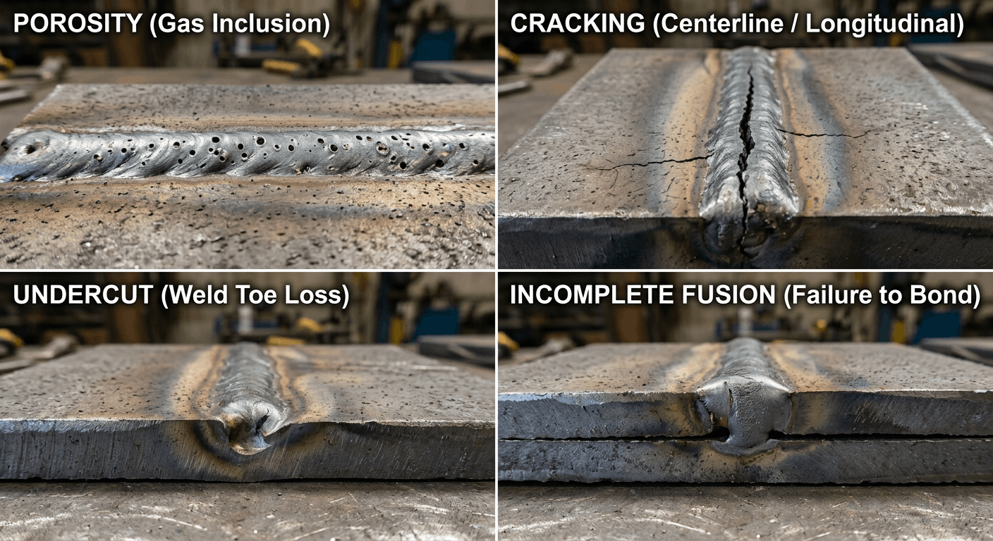 common welding defects