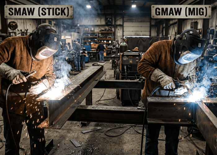 SMAW vs. GMAW Welding: Key Differences Explained